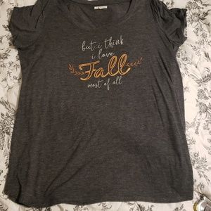 Maurice's fall t-shirt xl